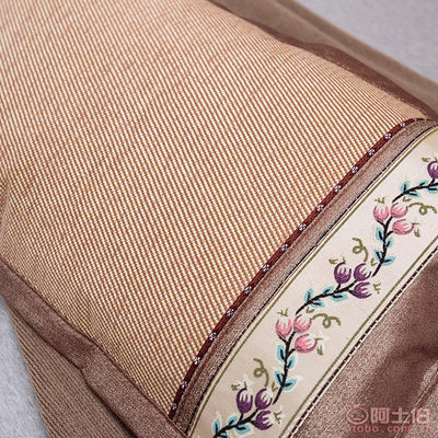 柔依廠家直銷 新款加厚冰絲涼席枕套，夏季清倉批發優選